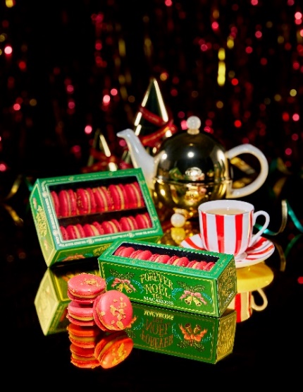 Y:\2022\PR\2022 Press Release\2022 Christmas\Images\Forever Noel Tea Macarons (4).jpg