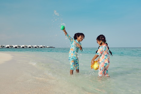 Jumeirah Maldives - Kids Having Fun at the Beach 2