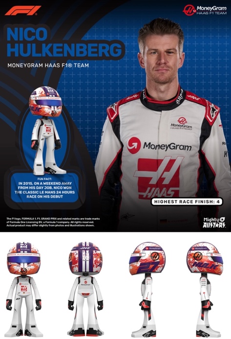 Mighty Jaxx ｜ F1 2023赛季全新车手手办出街，让肾上腺素狂飙！