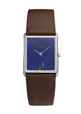 A watch with a leather strap

Description automatically generated