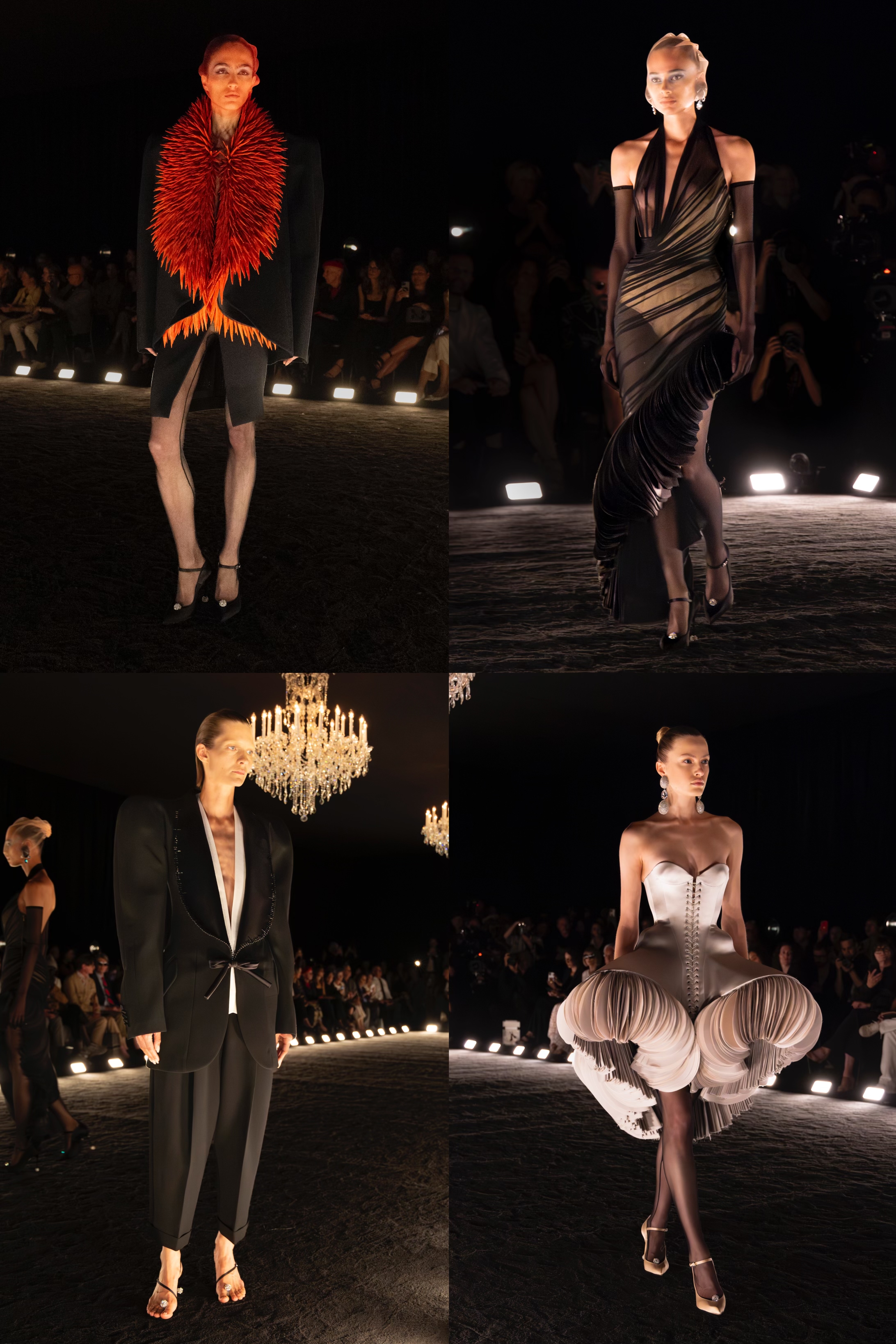 SCHIAPARELLI发布24/25秋冬高级定制系列，凤凰之下涅槃重生