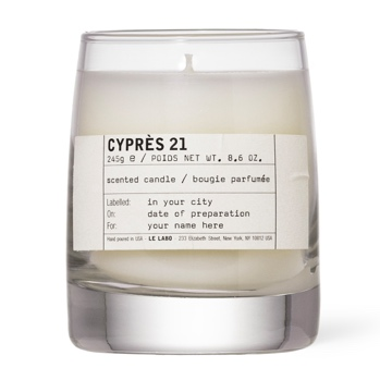 LE LABO家居香氛系列全新经典香氛蜡烛——CYPRÈS 21柏木21