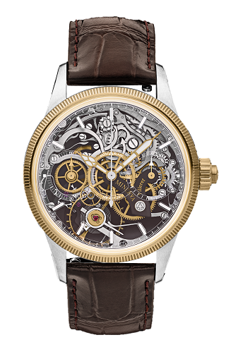 万宝龙美耐华反转机芯单按钮计时腕表 沙砾棕(全球100枚):以质感暖调延续美耐华计时传奇