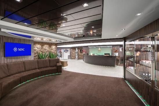 A lobby with a reception desk and a couch

AI-generated content may be incorrect.
