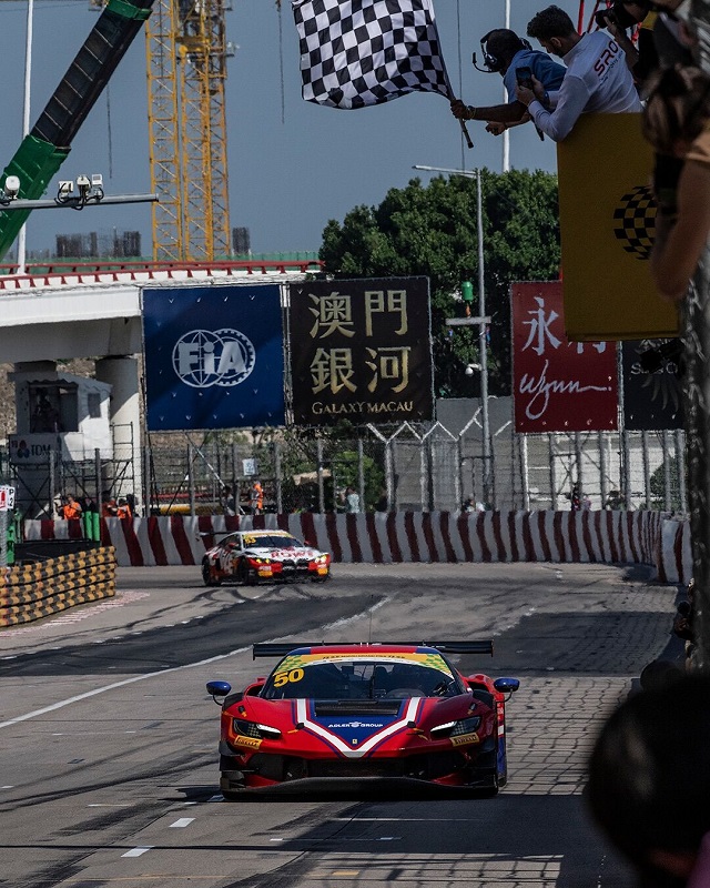 法拉利296 GT3首夺澳门GT世界杯冠军