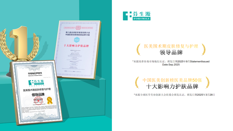 芬生源：专注创伤修复与医学美容 聚焦医美围术期修护需求