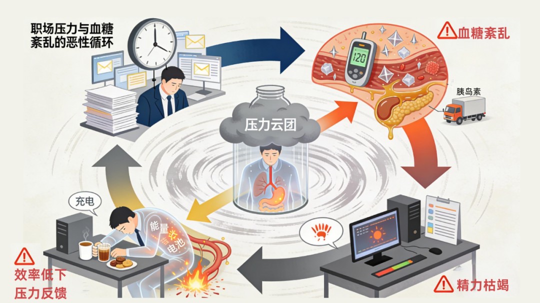 2、职场压力和血糖管理