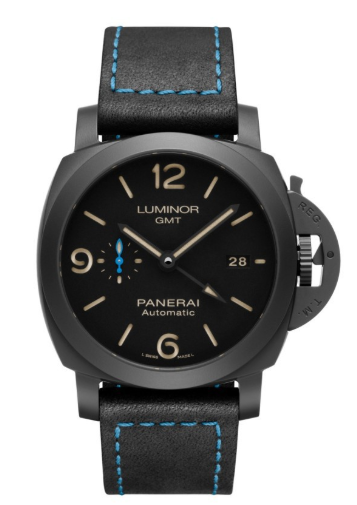 歌手、演员毕雯珺佩戴沛纳海Luminor庐米诺系列 44毫米两地时自动上链陶瓷腕表PAM01441