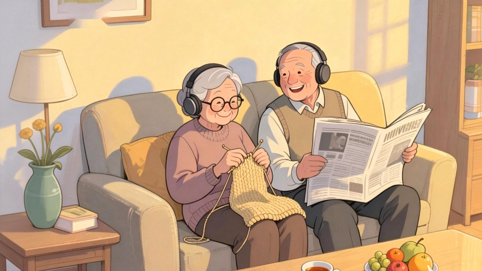 从“适老”到“悦老”，锦书让银龄阅读更温馨