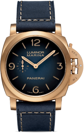 沛纳海再续青铜传奇： 经典Luminor Marina 庐米诺系列迎来首款青铜腕表