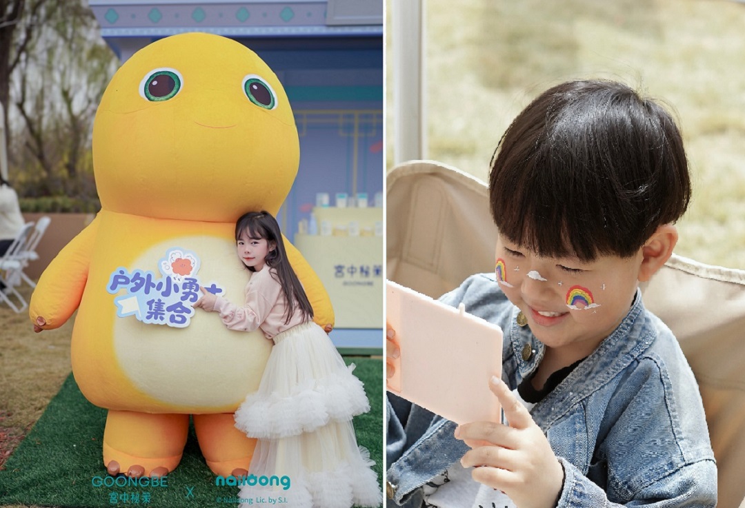 樱花季亲子出游 宫中秘策暖心守护