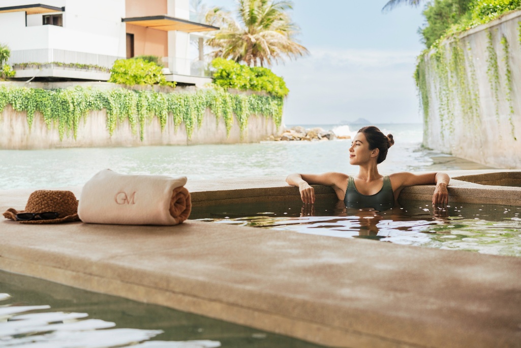 越南芽庄盛美利亚珊瑚别墅酒店——以设计为主题的黄金周假期