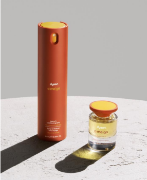 A bottle of perfume next to a bottle of liquid AI-generated content may be incorrect.