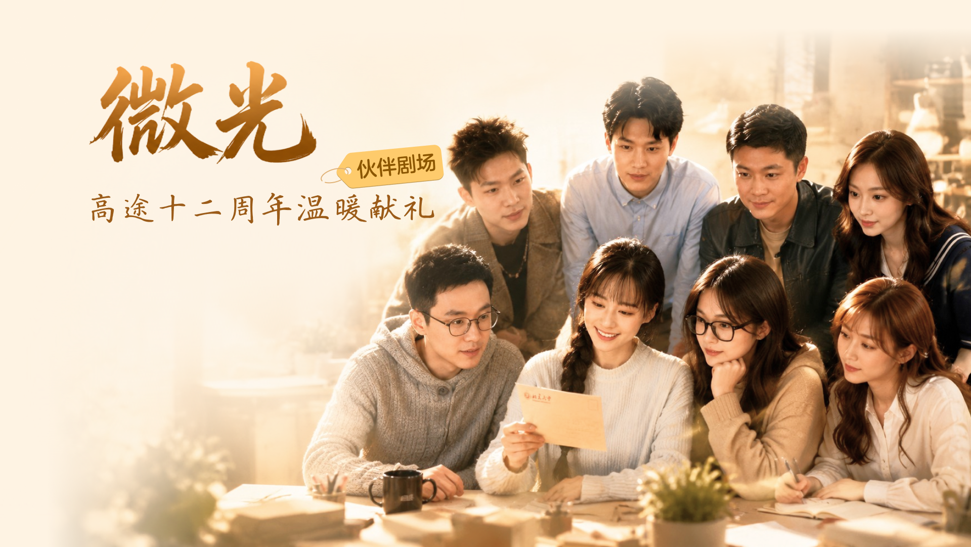 AI画笔绘出“爱”的轮廓：看高途12周年的教育温度
